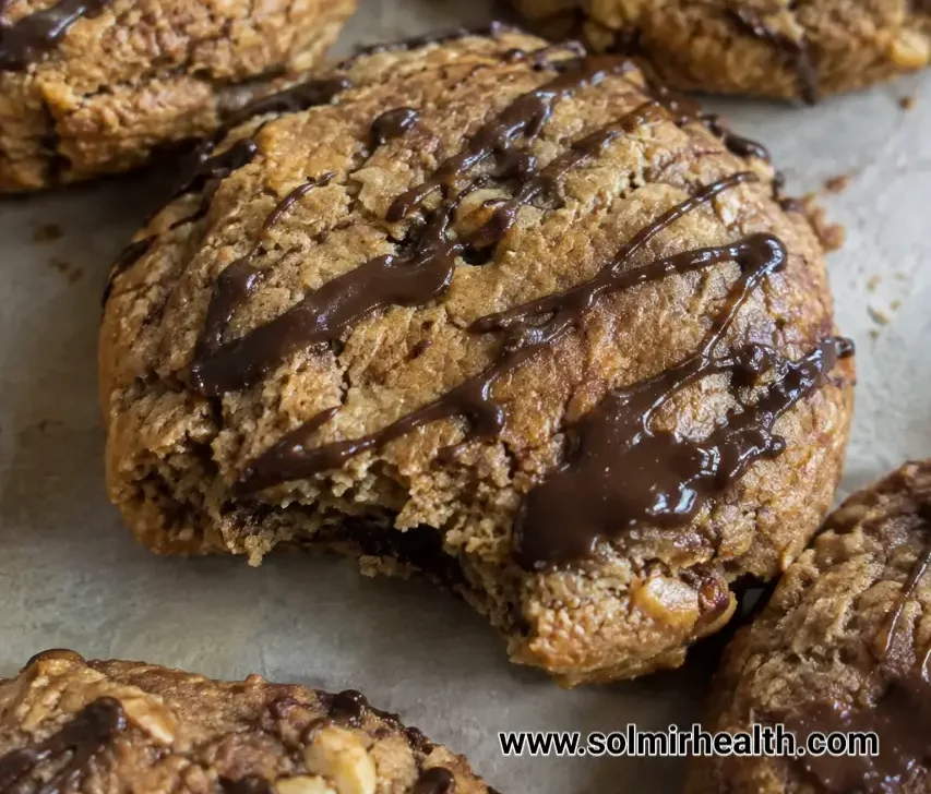 Almond butter tahini high protein cookies
