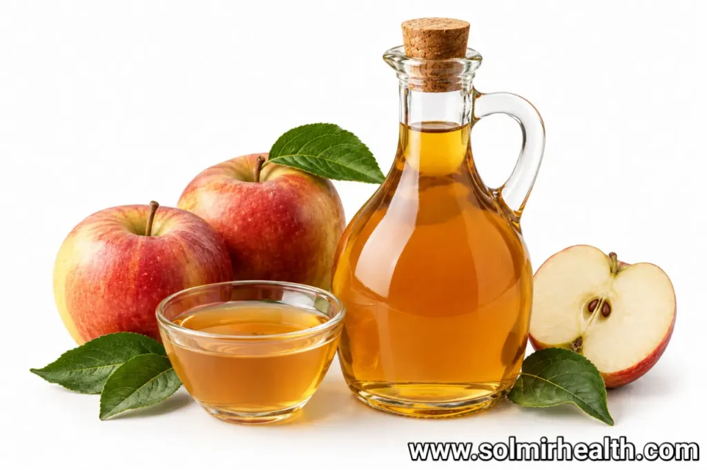 Apple cider vinegar as a natural food that boosts metabolism