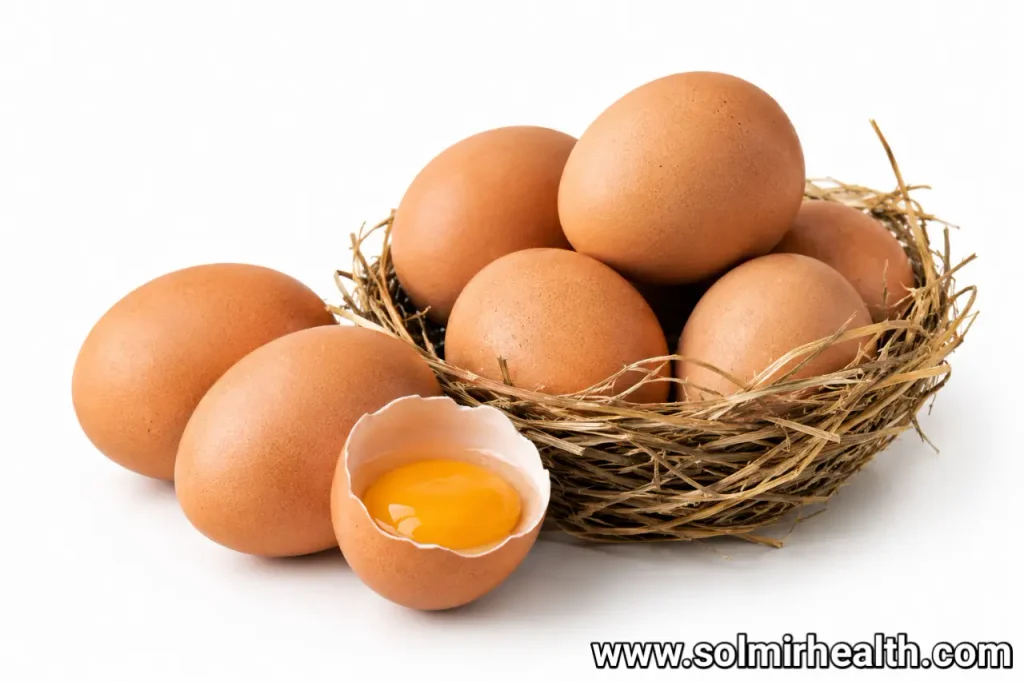 High protein eggs, complete protein source