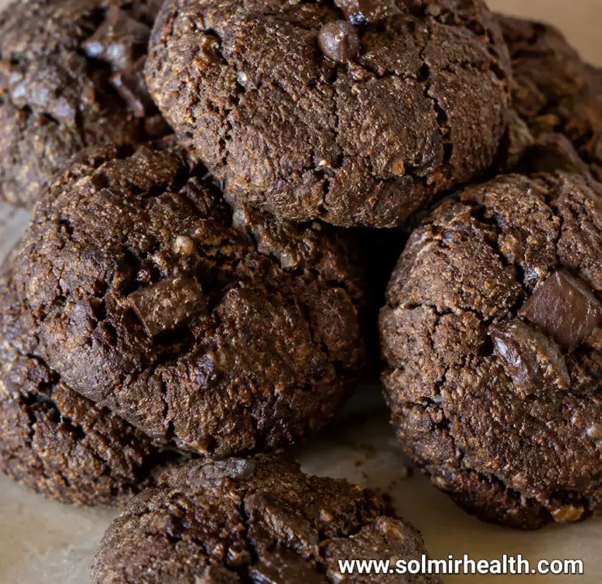 Espresso dark chocolate high protein cookies