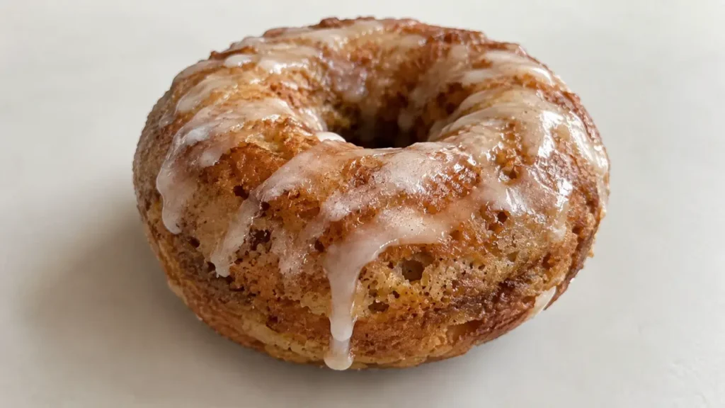 Healthy baked donuts recipe, glazed donut