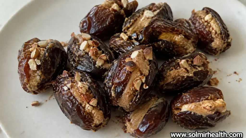  Healthy dessert snacks almond butter stuffed dates