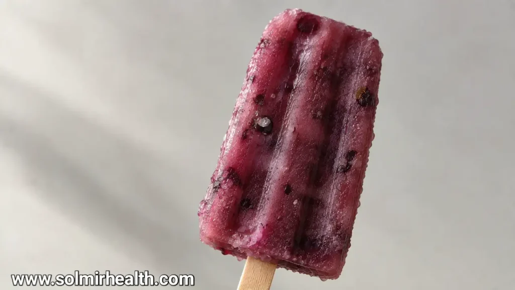 Healthy grape cooler popsicle recipes using real fruit