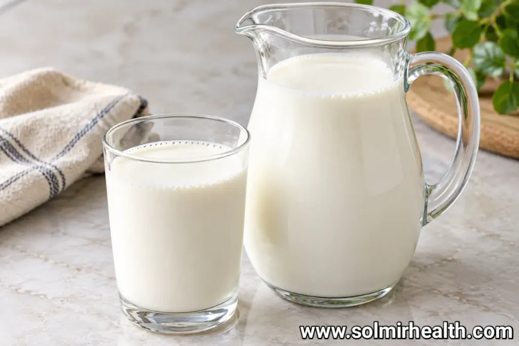 High protein milk, natural source of complete protein