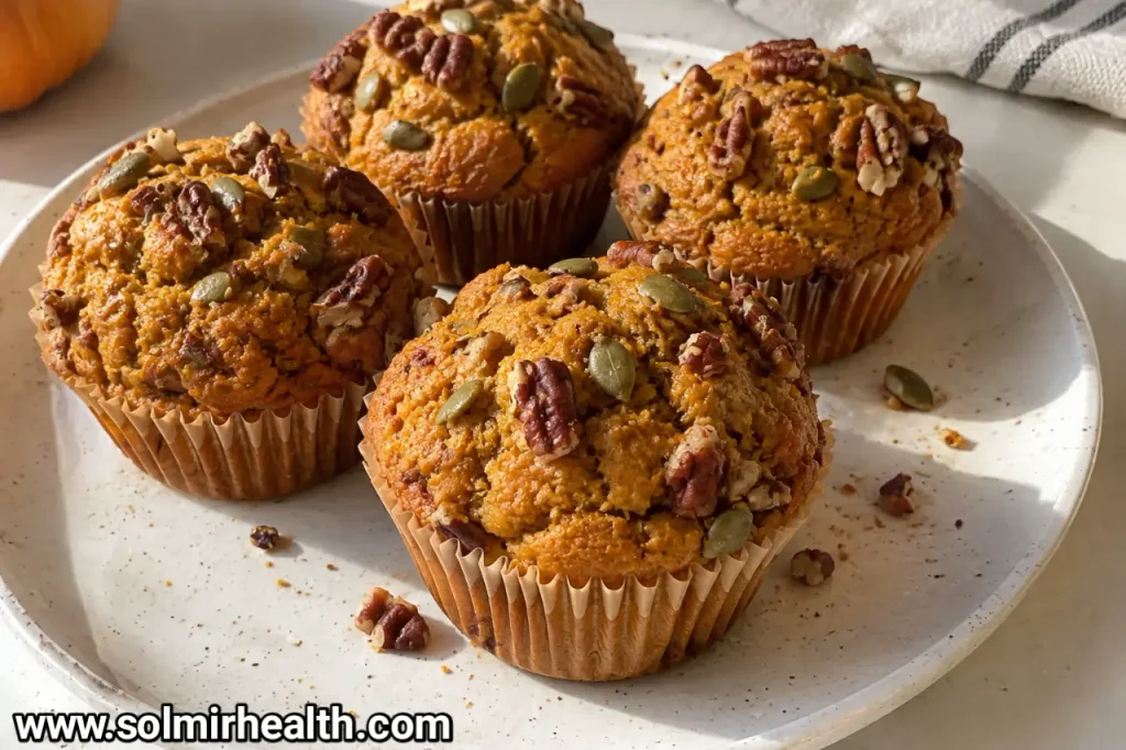 Healthy pumpkin muffins recipe