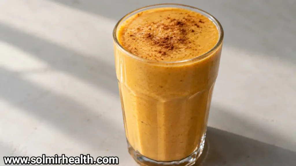 Healthy pumpkin smoothie recipe