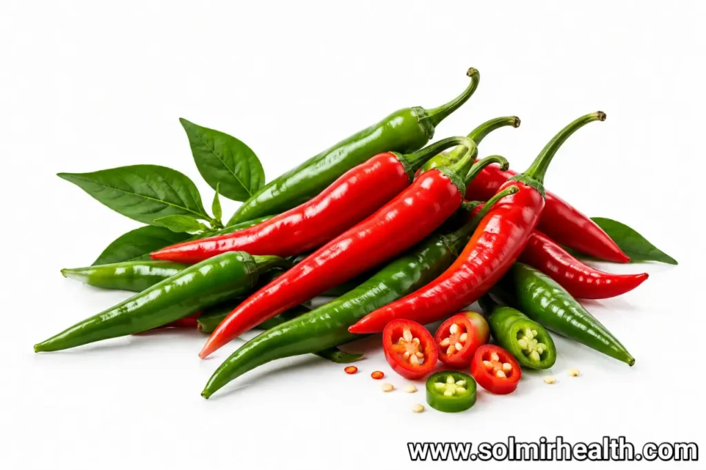 Chili peppers that help boost metabolism with natural heat