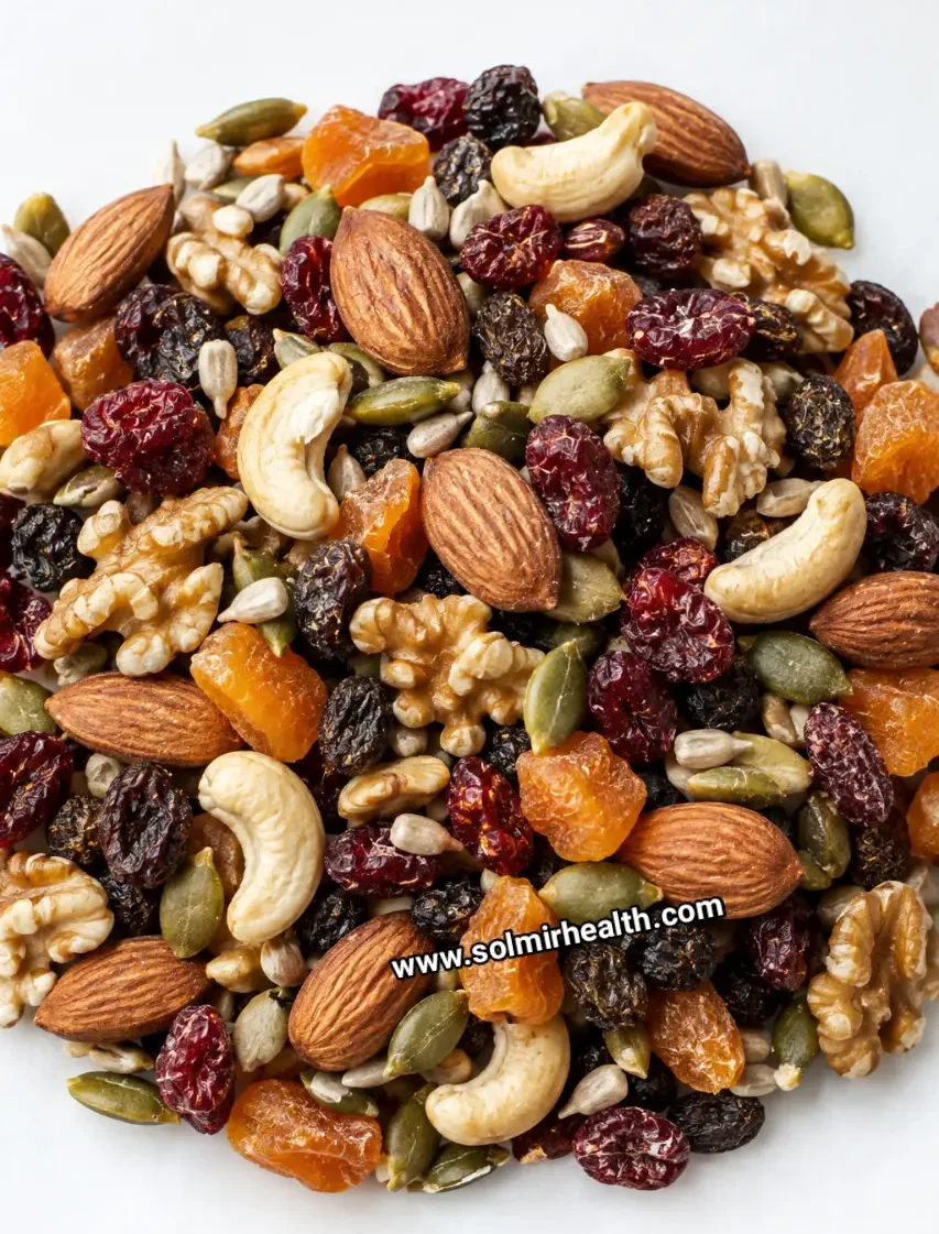 Trail mix as an easy on-the-go healthy snack