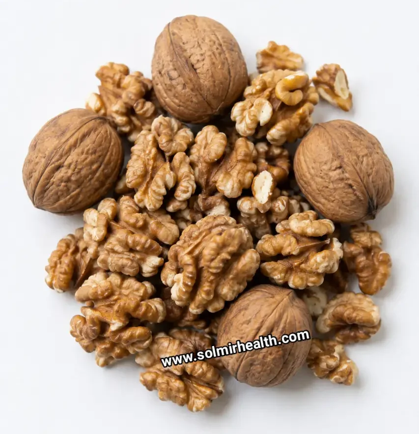 Walnuts served as a healthy snack option
