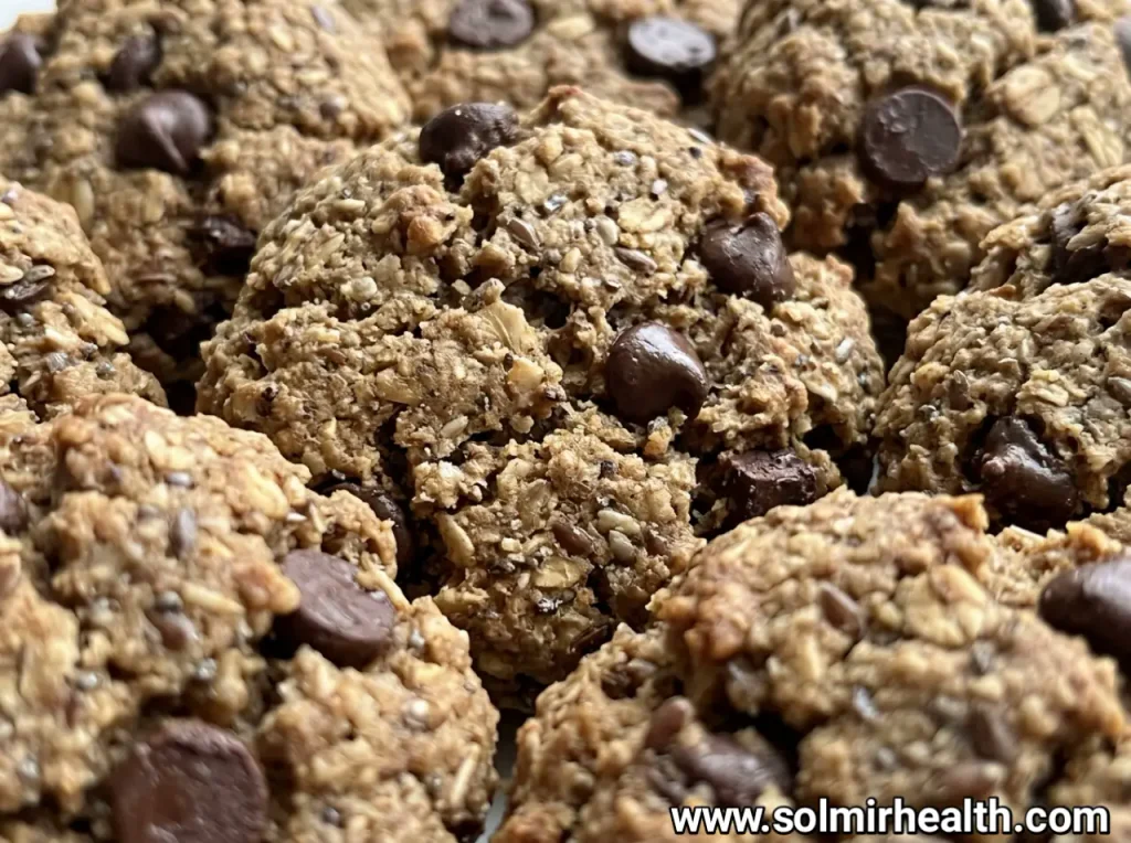 Chocolate chip protein cookies with sugar free chocolate chips